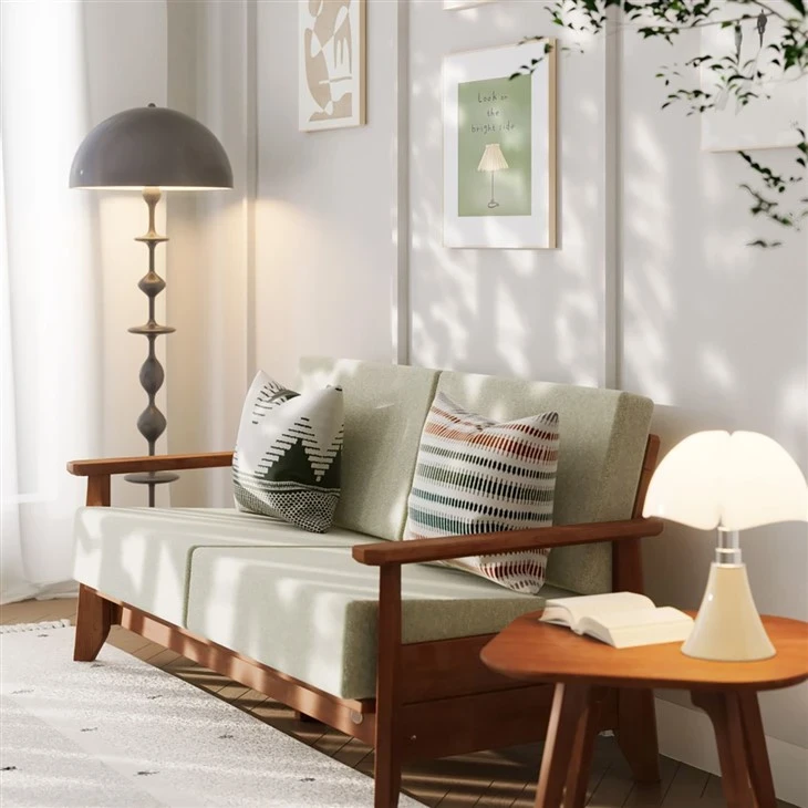 Solid Wood Loveseat Sofa suppliers