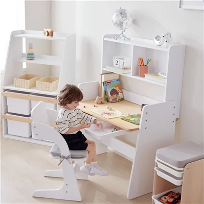 Kids Wooden Study Desk